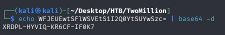 b64 decode
