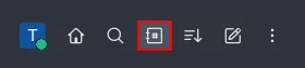 Blurry Vision chat navbar