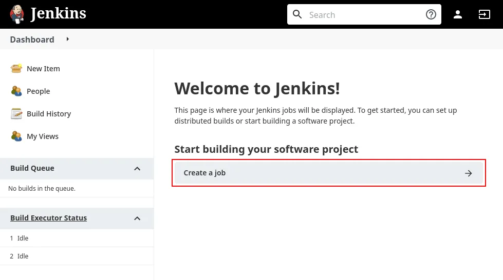 Create a job
