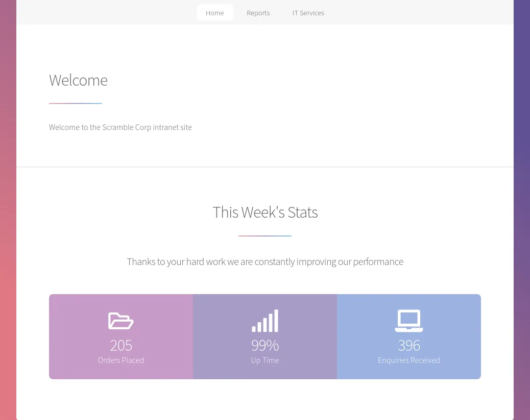 homepage