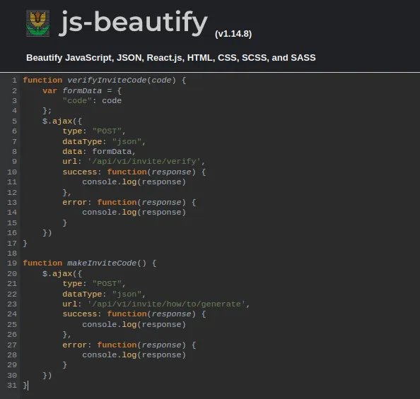 js-beautify