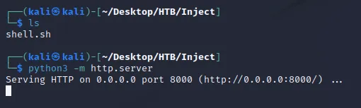python http server