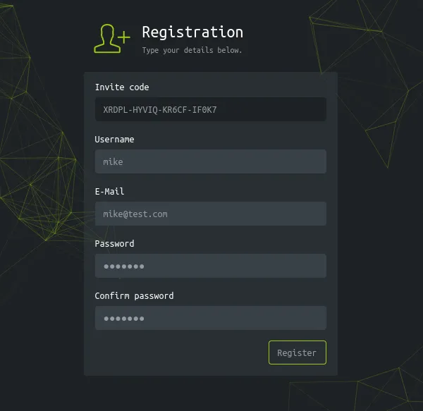 register