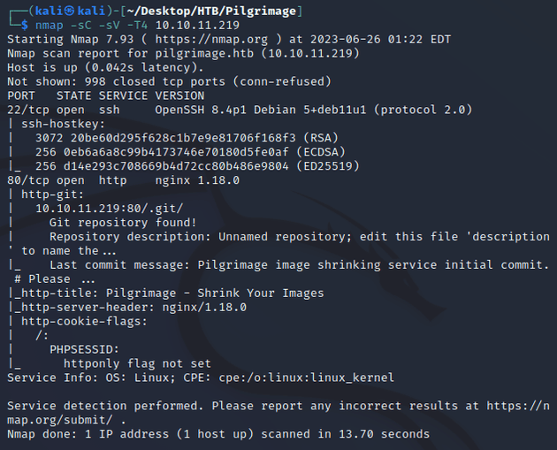 nmap scan