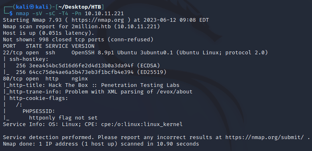 nmap scan