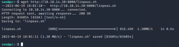 wget linpeas