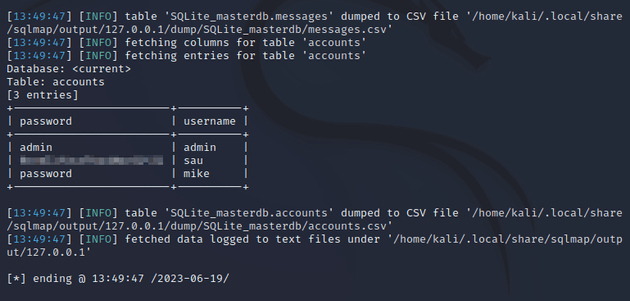 sqlmap