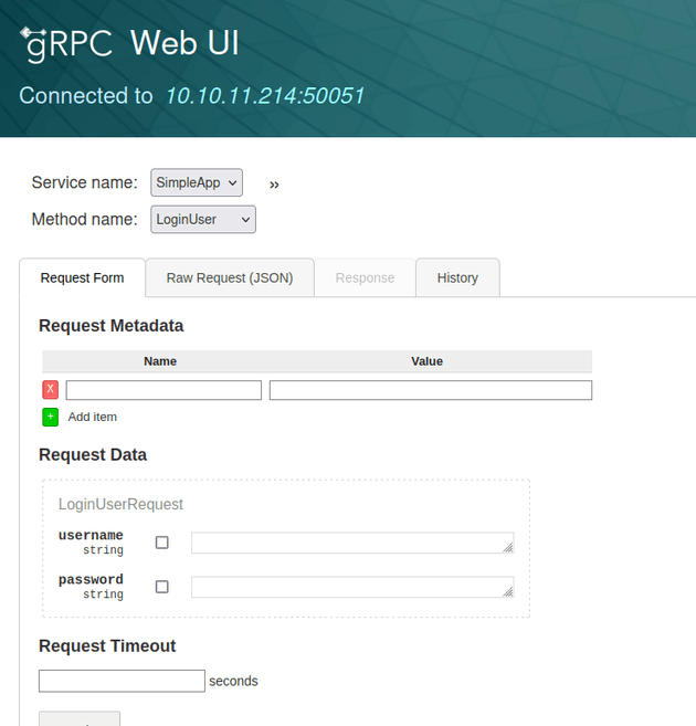 grpc web ui