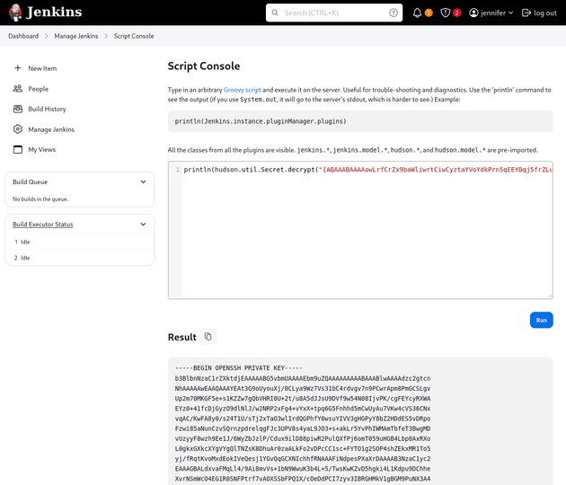 Decrypt SSH key