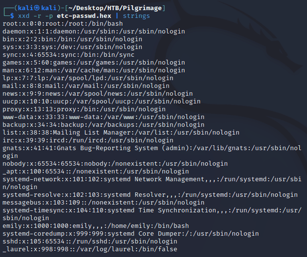 xxd etc-passwd.hex strings